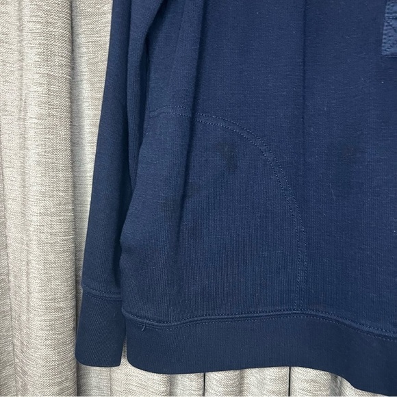 Lauren Ralph Lauren Blue Knit Collared Quarter Button Up Shirt Size Extra Large - Picture 6 of 13